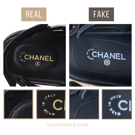 how to tell fake chanel shoes|chanel look alike shoes.